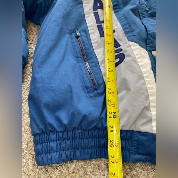 Vintage 90s Triple Fat Goose Dallas Cowboys NFL Blue Windbreaker Jacket Men's XL - Picture 6 of 13